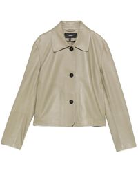 Arma - Boxy-Fit Leather Jacket - Lyst