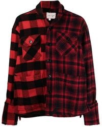 Greg Lauren - Karierte Hemdjacke - Lyst