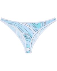 PUCCI - Marmo-Print Bikini Bottoms - Lyst
