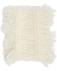 Ann Demeulemeester - Brushed-Knit Scarf - Lyst