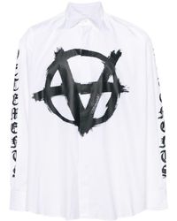 Vetements - Hemd mit Double Anarchy-Print - Lyst