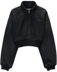 Alexander Wang - スタンドカラー ジップアップ ジャケット - Lyst