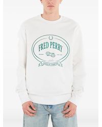 Fred Perry - Sweat À Imprimé Graphique - Lyst