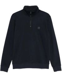 BOSS - High-Neck Sweatshirt - Lyst