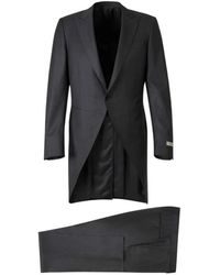 Canali - Logo-Detail Suit - Lyst