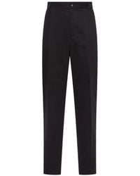 Moncler - Pressed-Crease Trousers - Lyst
