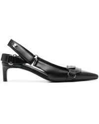 Courreges - Racer 55Mm Slingback Pumps - Lyst