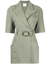 Acler - Dunstan Belted-Wait Dress - Lyst