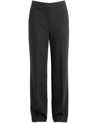 Marella - Pressed-Crease Straight-Leg Trousers - Lyst