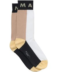 Marni - Logo-Intarsia Sokken - Lyst
