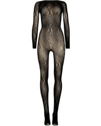 Wolford - Snake Net ジャンプスーツ - Lyst