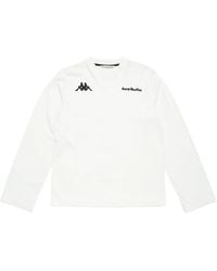 Acne Studios - Long Sleeve Logo T-Shirt - Lyst