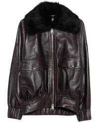 KHAITE - Leather Jacket - Lyst