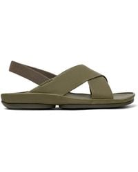 Camper - Isla Crossover-Strap Leather Sandals - Lyst