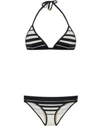 Tom Ford - Bikini A Rayas Con Copa Triangular - Lyst