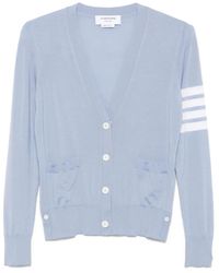 Thom Browne - Virgin Wool Cardigan - Lyst