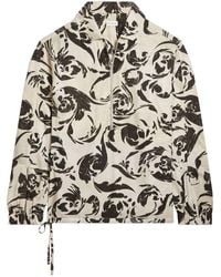 Dries Van Noten - Graphic-Print Shirt - Lyst