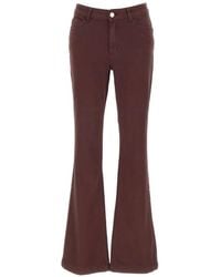 Elena Miro - Flare-Leg Five-Pocket Jeans - Lyst
