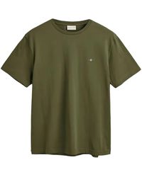 GANT - Camiseta Shield - Lyst