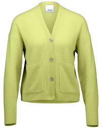 Allude - Cardigan À Col V Et Poche Plaquée - Lyst