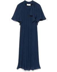 Nissa - Plissé Midi Dress - Lyst