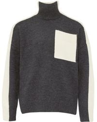 JW Anderson - Jw Anderson Half-Zip Cardigan - Lyst
