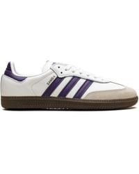 adidas - Samba Adv "Cloud/Collegiate/ Metallic" Sneakers - Lyst