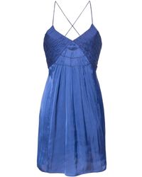 Zadig & Voltaire - Satijnen Mini-jurk - Lyst