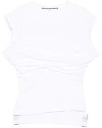 Alexander Wang - Twist-Bust Layered Tank - Lyst