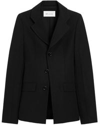 Ami Paris - New Wool Single Breasted Fitted Jacket - Lyst