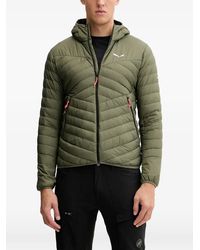 Salewa - Hooded Padded Jacket - Lyst