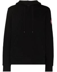 Canada Goose - Sudadera Huron con capucha y parche del logo - Lyst