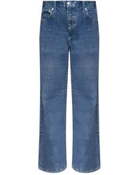 Rag & Bone - Button Jeans - Lyst