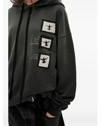 Ann Demeulemeester - Felpa Anne Marie Con Stampa - Lyst
