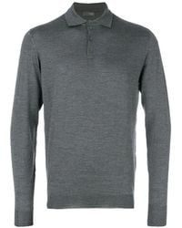 Drumohr - Button-Fastening Polo Shirt - Lyst