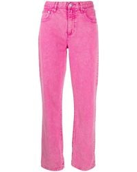 MICHAEL Michael Kors - Mid-Rise Straight Jeans - Lyst