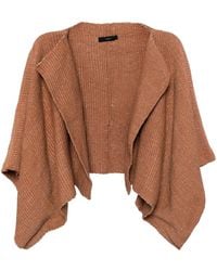 Voz - Asymmetric Lurex Cape - Lyst