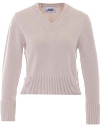 Alpha Studio - Pull À Col V - Lyst