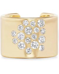 UNIFORM OBJECT - Diamond Mega Cuff Ring - Lyst