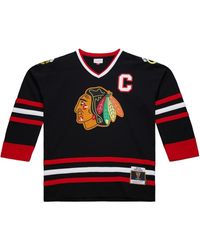 Mitchell & Ness - Nhl Dark Alternate "Blackhawks 1997 Chris Chelios" Jersey - Lyst