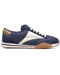 Bally - Panelled Suede Sneakers - Lyst