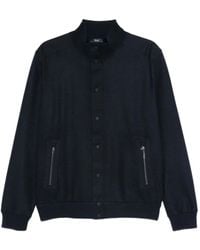 Herno - Press-Stud Bomber Jacket - Lyst