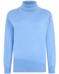 Moorer - Ribbed Roll-Neck Sweater - Lyst
