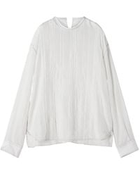 Lanvin - Camisa Con Detalle De Costuras - Lyst