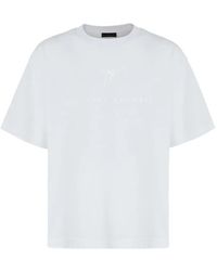 Giuseppe Zanotti - Guiseppe Zanoti Lr-67 Logo-Detail Crew-Neck T-Shirt - Lyst