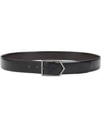 Canali - Leather Reversible Belt - Lyst