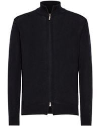 BOGGI - Merino-Wool Zip Cardigan - Lyst