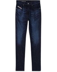 DIESEL - D-Strukt 0Adbl Comfort Denim Slim Jeans - Lyst