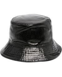 Gucci - Logo-embossed Cotton Bucket Hat - Lyst