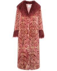 Unreal Fur - Cuvée Rose Coat - Lyst